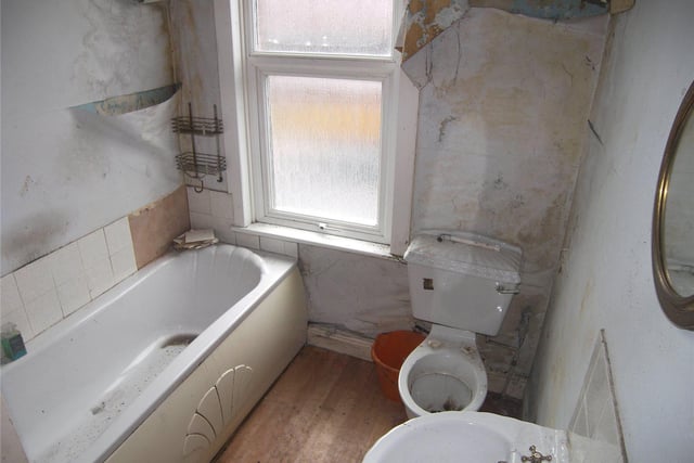 The property currently has one bathroom, two bedrooms and one reception room