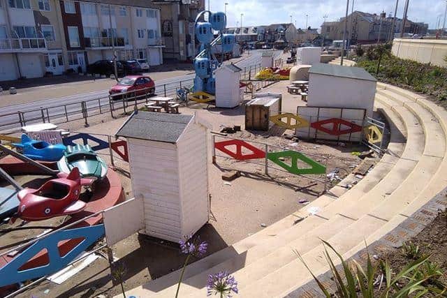 Kiddies Corner has been in Cleveleys since 1961, but resident Susan Ives was concerned that it had been neglected.