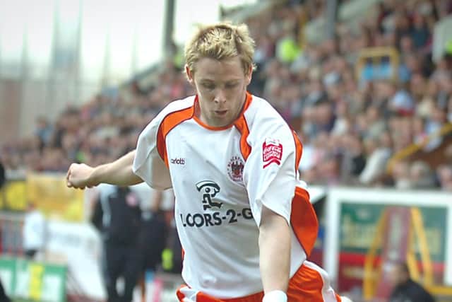 Welsh in action for the Seasiders