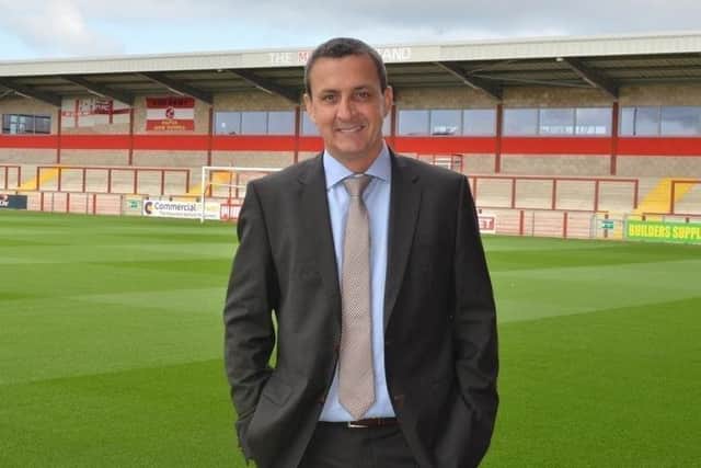 Fleetwood Town chairman Andy Pilley.