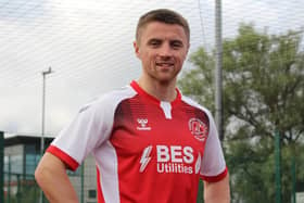 Jordan Rossiter has signed a permanent deal at Fleetwood. Credit: Fleetwood Town FC.