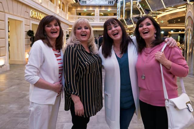 The Nolan sisters in Nolans Go Cruising - sisters Anne and Linda have now revealed they were given news of their cancer diagnosis after wrapping up filming.