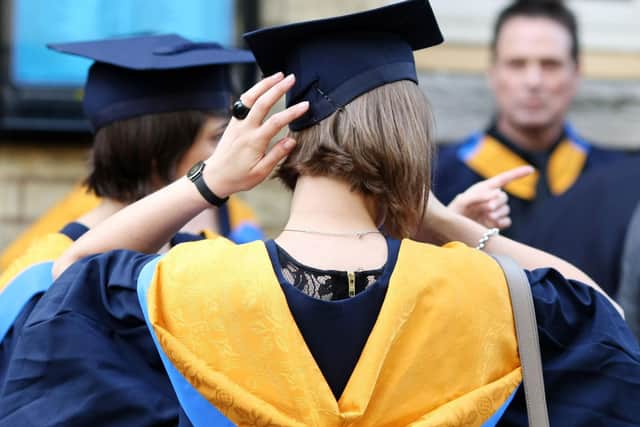 Graduates are being warned of the dangers of posting selfies with their degree certificates on social media