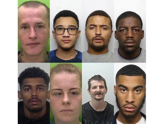 PICTURED: (left-right, from top-bottom) Lee Lilliman, Levontay Harriot, Louis Amnerville, Ryan Ncube, Sanchez Njie, Sharna Boaler, Stephen Hodson, Tyrece Cadwell