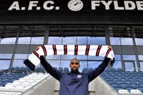 New signing Nathan Pond played against Fylde in last year's National League play-off final  Picture: AFC FYLDE