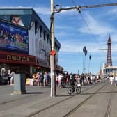 Blackpool Police said officers had been kept busy by the number of visitors to the resort. Photo: Blackpool Police