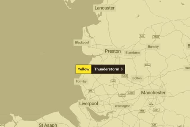 Yellow weather warnings are in place until Thursday