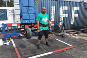 Bren Powers finished seventh at the UK's Strongest Masters