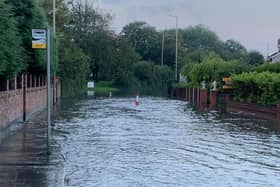 Lawson Road, Thornton this morning (August 11). Pic: Tony James