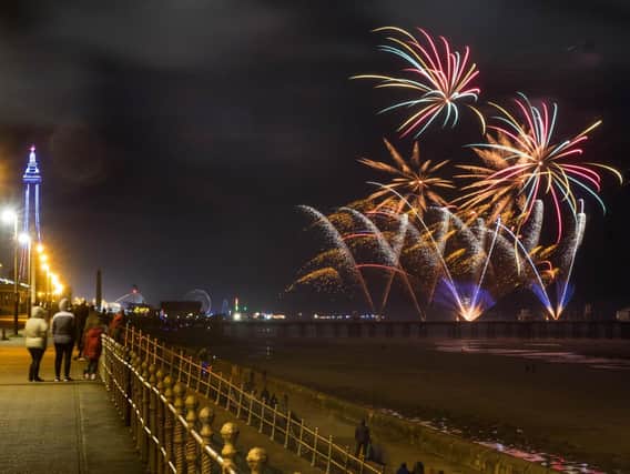 Annual World Fireworks Championship in Blackpool has been postponed