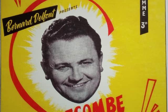 The programme cover from Harry Secombe's 1960 summer show
