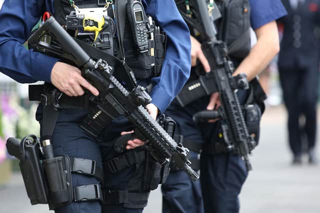 Lancashire Constabulary conducted 214 armed operations in the year to March