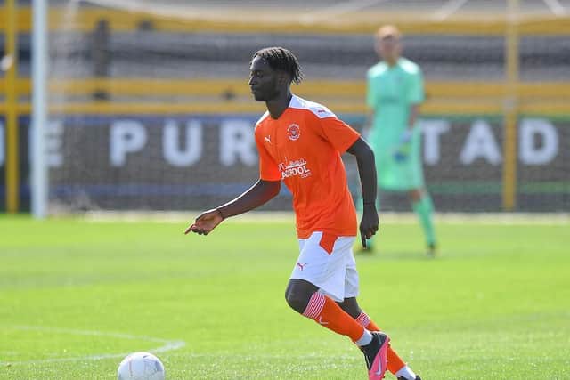 Antwi was Blackpool's standout performer at Haig Avenue on Saturday