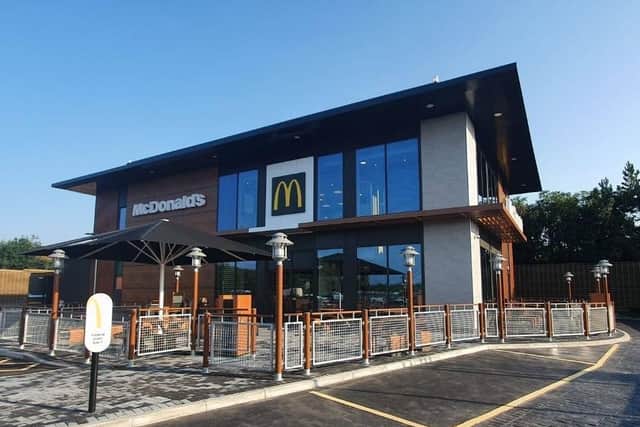The new McDonald's next to Morrison's in Amounderness Way, Cleveleys. Pic: McDonalds