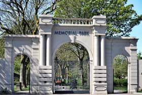 Catriona Bailey said she loved Fleetwood's Memorial Park, which was named in 1917 as a place to remember the fallen heroes of the First World War.