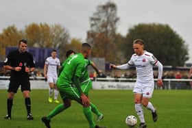 Matty Kosylo has joined Altrincham, who have replaced Fylde in the National League Picture: STEVE MCLELLAN