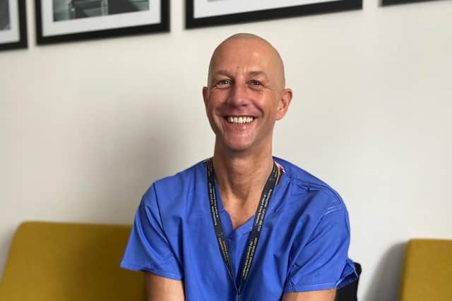 Dr Jason Cupitt, who led the coronavirus response in the intensive care unit at Blackpool Victoria Hospital.