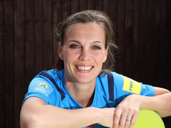 Referee Natalie Aspinall has been upgraded for the 2020/21 season