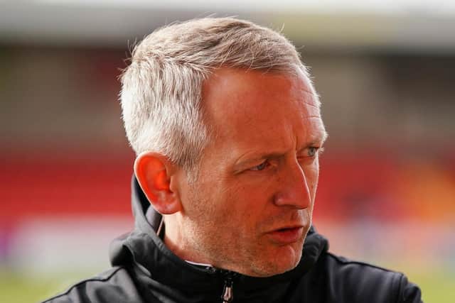 Blackpool boss Neil Critchley