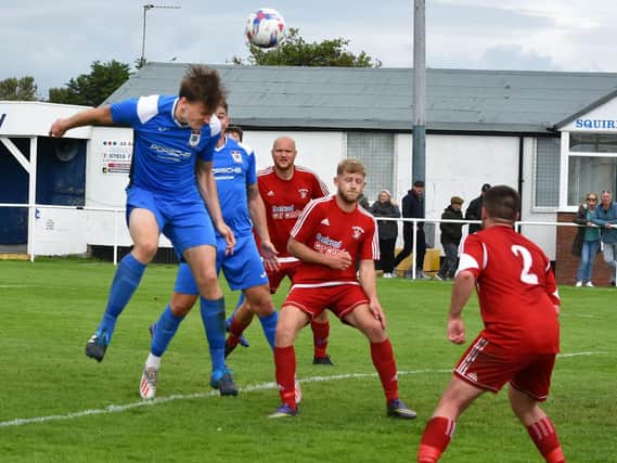 Squirtes Gate's Josh Westwood came close to scoring   Picture: Albert Cooper