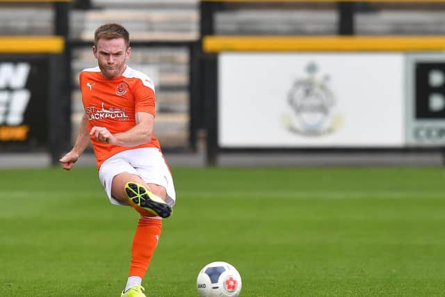 Ollie Turton is among several players to have captained Blackpool during pre-season