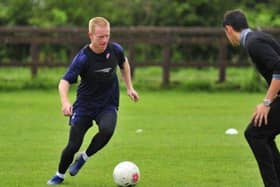 David Perkins believes Fylde's experienced players can help their younger team-mates when the going gets tough   Picture: AFC FYLDE
