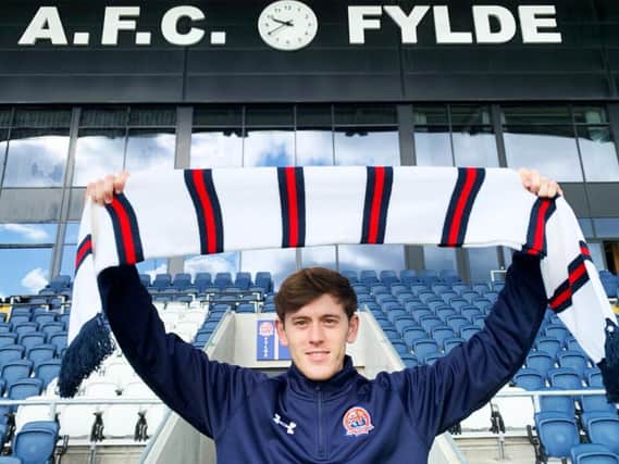 New Fylde signing Ben Tollitt was on the books of three clubs last season  Picture: AFC FYLDE