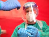 At present, researchers are regularly testing 28,000 people