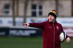 Warren Spragg has been leading his squad in non-contact training at Fylde