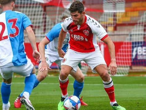 Fleetwood Town last played against Blackburn Rovers on Saturday Picture: FTFC