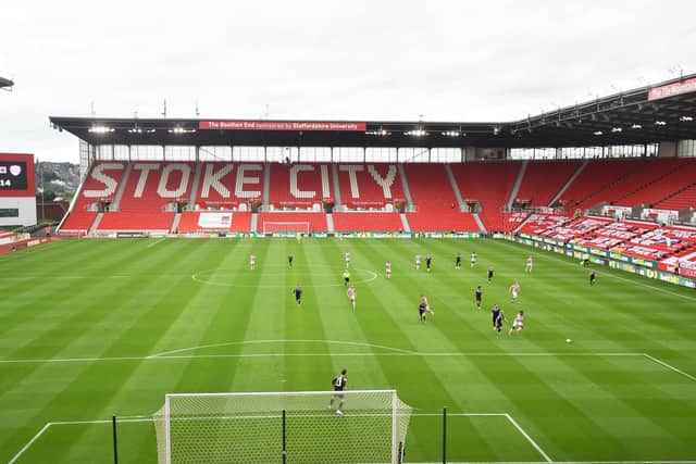 Stoke's bet365 Stadium hosts Blackpool's first competitive fixture since March 10 on Saturday