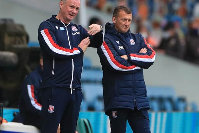 Stoke City boss Michael O'Neill has been praised by Neil Critchley