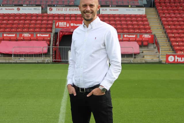 Fleetwood Town academy boss Jack Higgins Picture: Fleetwood Town
