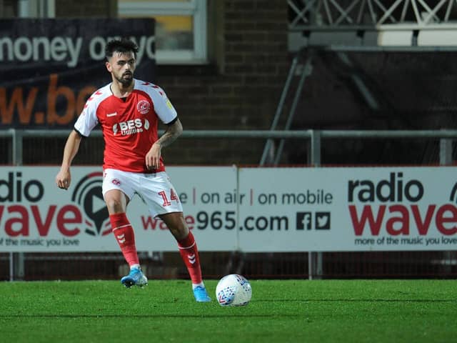 Macauley Southam-Hales started two games for Fleetwood in the EFL Trophy last season