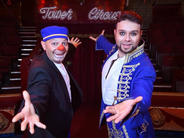 Mooky and Mr Boo at Tower Circus