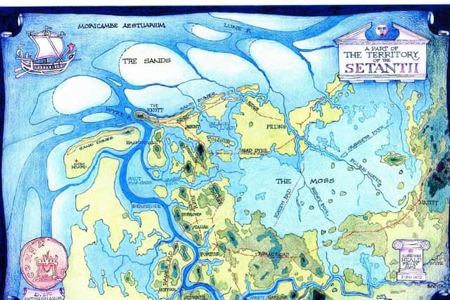 Territory of the Setantii tribe of pre-Roman Britons on the Lancashire coast