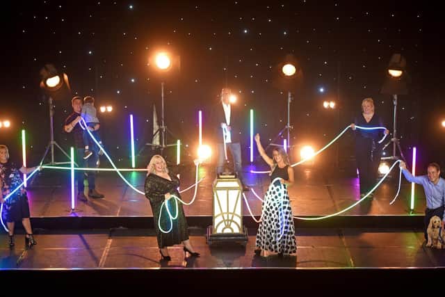 Corona heroes switch on Blackpool Illuminations from Empress Ballroom