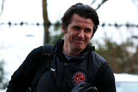 Fleetwood Town head coach Joey Barton