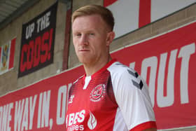 New Fleetwood Town signing Mark Duffy   Picture: Fleetwood Town