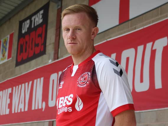 New Fleetwood Town signing Mark Duffy   Picture: Fleetwood Town