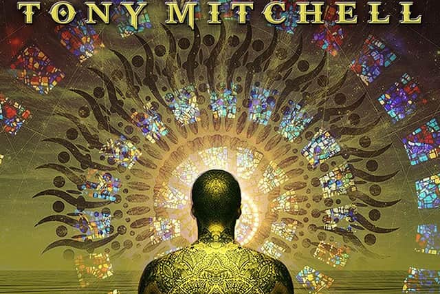 Image from Tony Mitchell's new album cover for Church of A Restless Soul