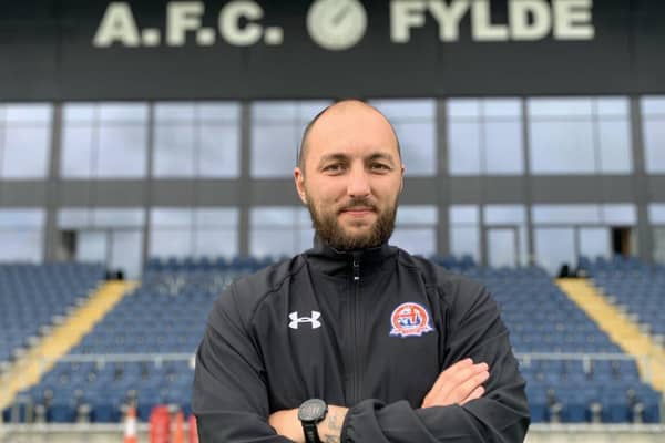AFC Fylde goalkeeping coach Joe Potts   Picture: Steve McLellan