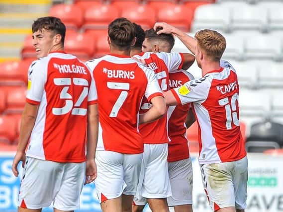 Fleetwood Town saw off Wigan Athletic on Saturday   Picture: Stephen Buckley/PRiME Media Images