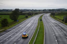 The M55 remains shut this morning and police say it is likely to remain closed until midday as their investigation into the crash continues