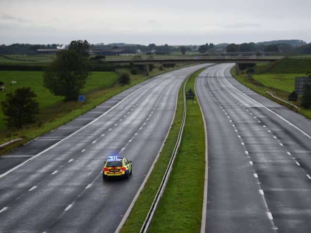 The M55 remains shut this morning and police say it is likely to remain closed until midday as their investigation into the crash continues