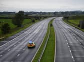 The M55 remains shut this morning and police say it is likely to remain closed until midday as their investigation into the crash continues