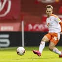 Dan Kemp, one of Blackpool's three signings last week