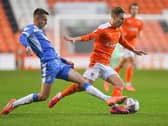 Kemp in action against Barrow last night