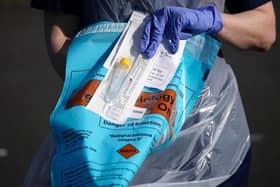 The Prime Minister said the government was "working hard" to increase testing capacity to half a million.