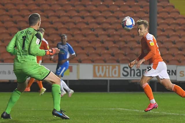 Dan Kemp was among the Blackpool debutants who impressed against Barrow